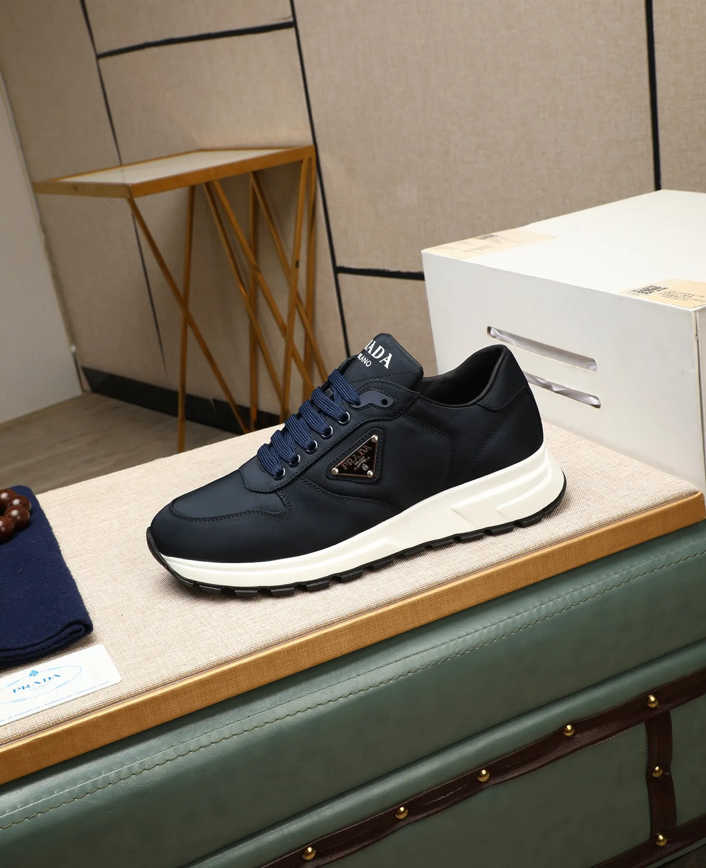 Men's shoes 💰540 🌹🌹[PRADA—Prada] 2025 latest model 🙈original replica! 👟👟👟Available here. The workmanship is top-notch. The upper is made from Italy. 🇮🇹Imported first-layer cowhide. ❗️Breathable genuine leather lining @Suitable for travel. The original version has an enlarged engraved sole, making it suitable for all kinds of travels, showing low-key luxury. Let quality speak for itself. Color: Size: 38-45